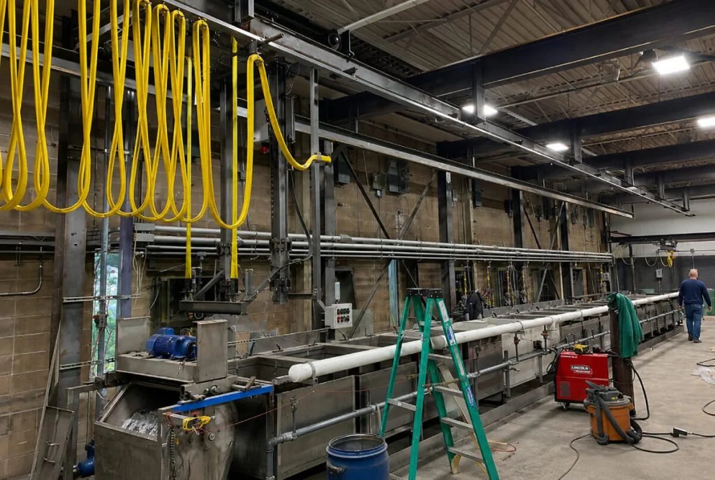 Industrial facility built by industrial building contractors ct