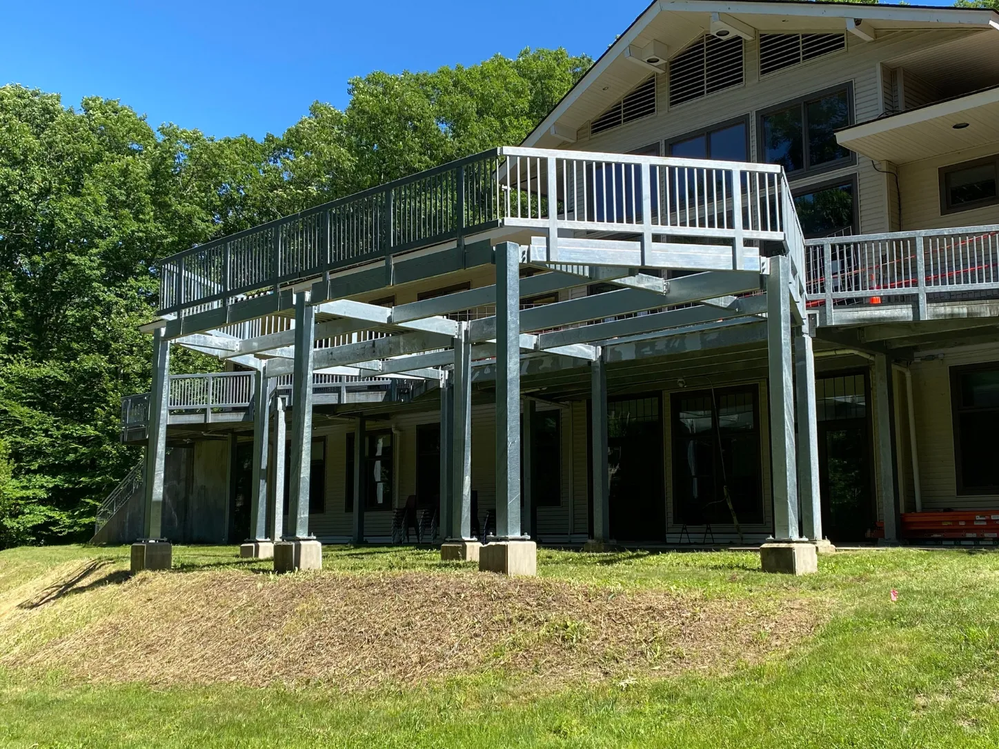 Residential steel framing by residential steel contractors ct for decking