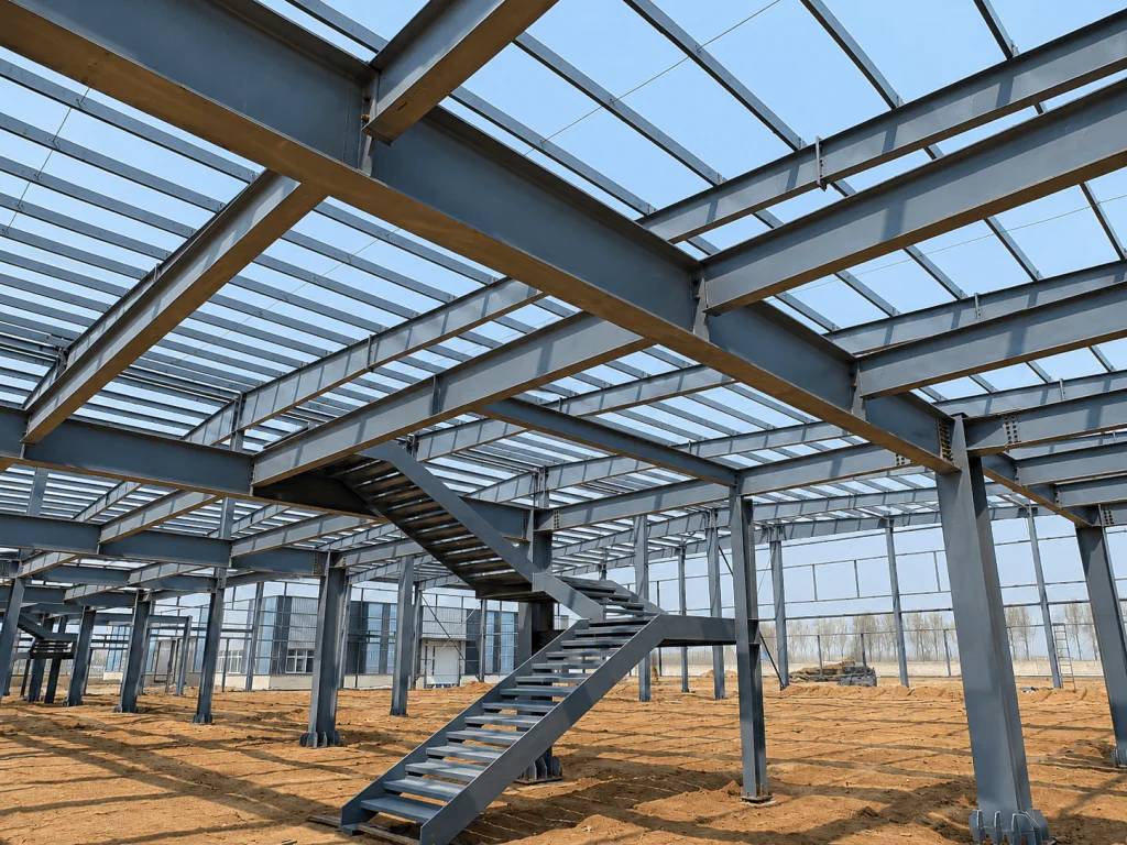 Steel installation by municipal steel contractors ct