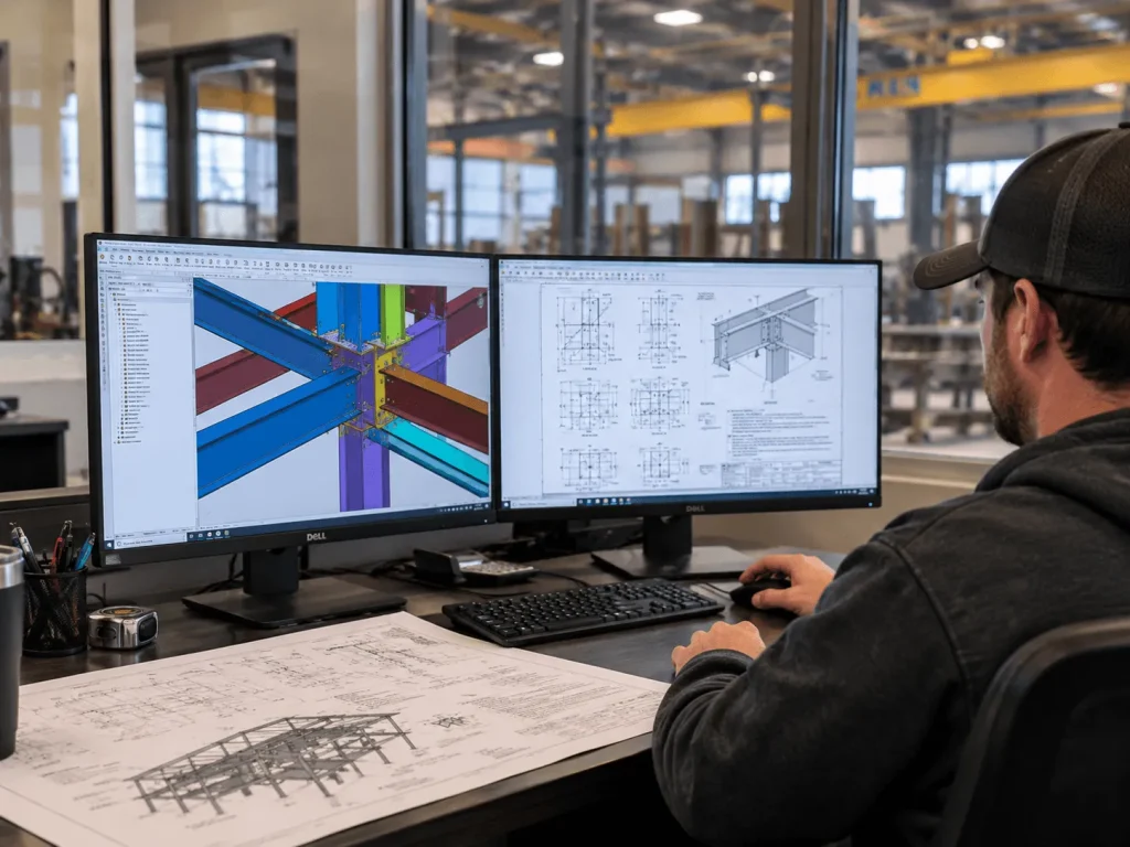 structural steel detailing ct for commercial building construction projects